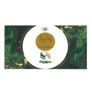 گوی طلا 18 عیار سوزیانا مدل البرنادو سفید R03 - Image 2