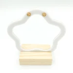 گوشواره طلا 18 عیار زنانه سوزیانا مدل ونکلیف دایره - Image 2