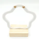 گوشواره طلا 18 عیار زنانه سوزیانا مدل ونکلیف پروانه - Image 2