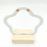 گوشواره طلا 18 عیار زنانه سوزیانا مدل ونکلیف ستاره - Image 2