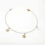 دستبند طلا 18 عیار زنانه سوزیانا مدل مینیمال کد 2