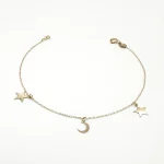 دستبند طلا 18 عیار زنانه سوزیانا مدل مینیمال کد 4