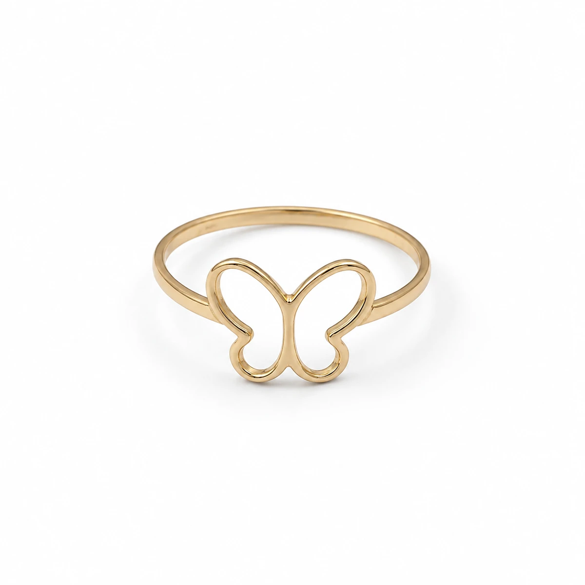 ring-806 انگشتر طلا 18 عیار زنانه سوزیانا مدل مینیمال کد 806 - Image 1