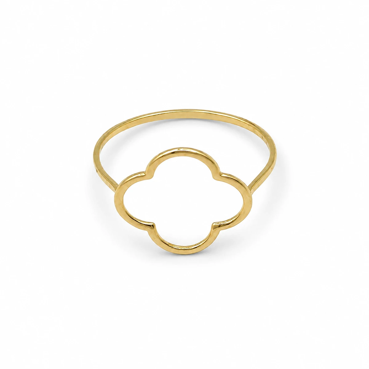 ring-808 انگشتر طلا 18 عیار زنانه سوزیانا مدل مینیمال کد 808 - Image 1